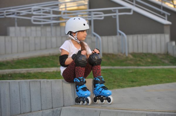 Inlineskates phuzion junior zwart/blauw maat 33-36 - Afbeelding 5